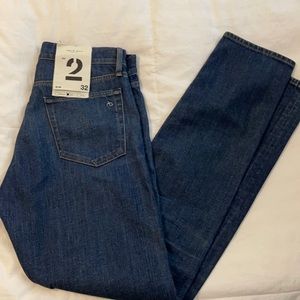 NWT Rag and Bone Fit 2 Men’s Jeans Size 32